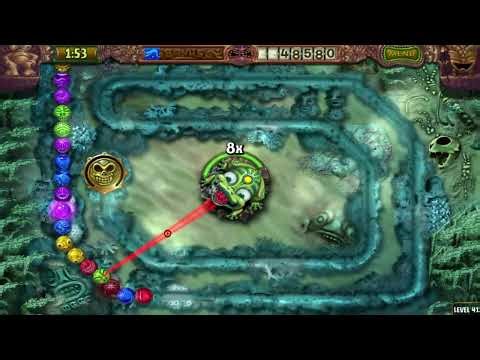 Zuma's Revenge Challenge Mode: Level 41 Clear [Seriously Hard]