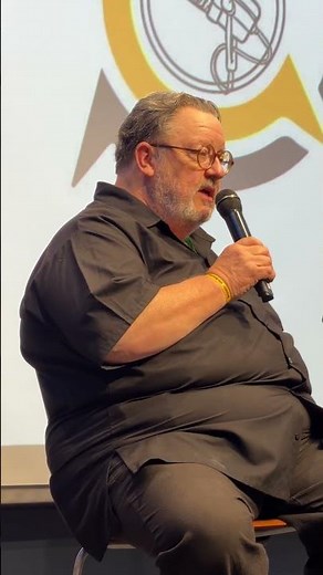 The voice of Ghostface, Roger L Jackson, at 605 Pop Con in Sioux Falls #horror #scream