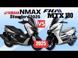 Yamaha NMAX Stndrd vs FKM MTX 180 | Side by Side Comparison | Specs & Price | 2025