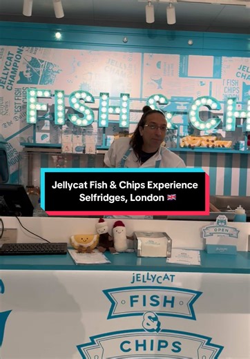 Jellycat Fish & Chips Experience at Selfridges, London