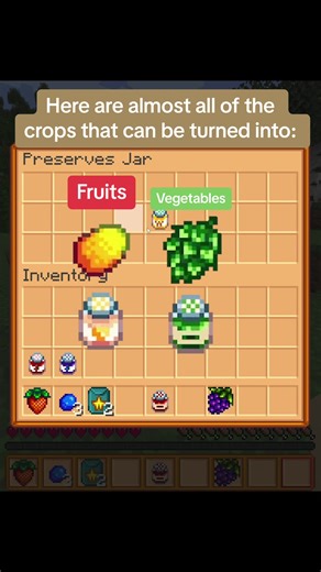 How to make jellies and pickles in my #stardewvalley #minecraft #datapack! #stardew #stardewtok #gaming #fyp #fypシ