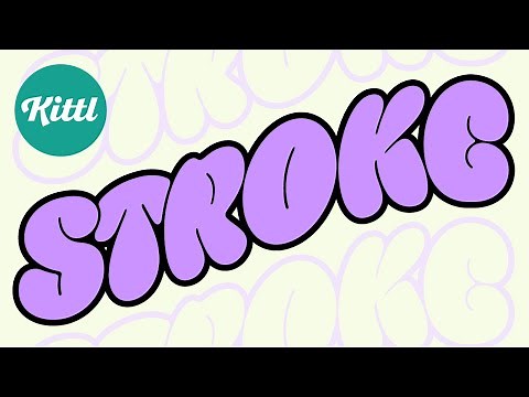 How To Easily Create Outside Stroke For Text