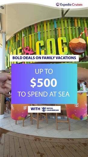 When you book a Royal Caribbean vacay from now until January 30th, 2026, score up to $500 to spend at sea on eligible Caribbean & West Coast sailings departing between February 15th, 2026 - June 30th, 2026.* Spend your days soaking up wide-open skies, diving into nonstop fun, and making memories that bring the whole crew together. Contact to book: https://www.expediacruises.com/en-US/BrettWagner/Contact?utm_campaign=social_hub&utm_medium=social&utm_source=facebook *Terms and conditions apply. #E