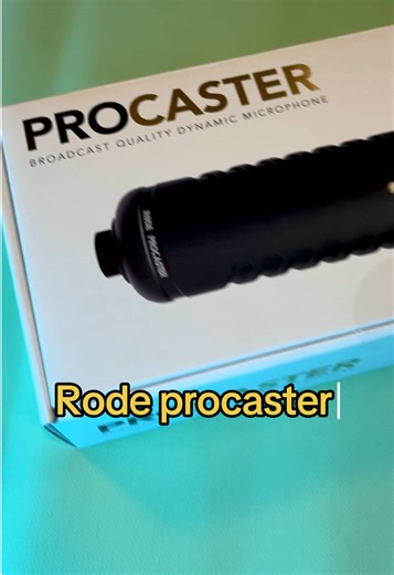 Unboxing de los Micrófonos Rode Procaster