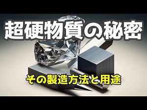 驚異の超硬物質！その製造方法と用途