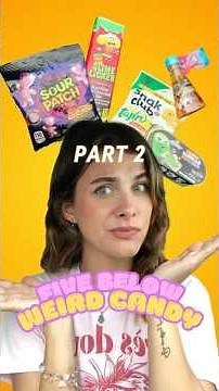 WEIRD Candy Five Below 🍭😂 (Part 2) #review