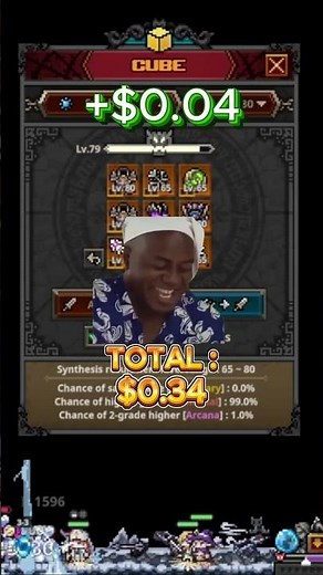 TBH: Task Bar Hero - Synthesize 9 items of the same grade #1 #gameplay #gaming #TBH