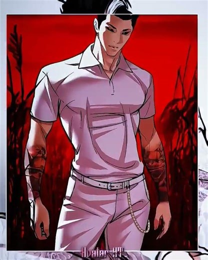 The White Ghost Of Lookism 🥶🔥#lookism #lookismedit #manhwa #short #viral #sanjubaba #tweening