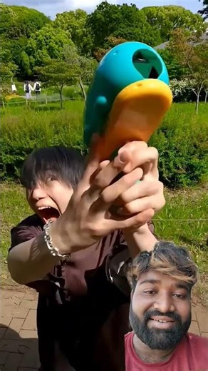 What did he just pull out?! 😱 Toy or Alien Device? 👽😂"4