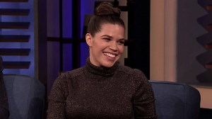 America Ferrera and her husband have different parenting style — and playlists. #CONAN | Team Coco