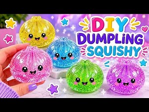 DIY viral mystery dumpling making at home /crafts to do when your bored with paper /easy paper craft