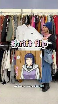 Making a Hinata Hyuga cosplay ✂️ #hinatahyuga #narutoshippuden #cosplayer