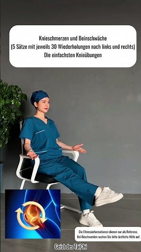 5 geniale Übungen für starke Knie! #KnieÜbungen #GesundZuHause