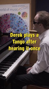 Derek uses his musical superpowers to improvise on a tango after one hearing. 🎹✨ This is actually an exercise from the Trinity College London Press 2023 Grade 3 piano book. Visit store.trinitycollege.com/piano-2023 to check out the rest! 🎶🔥 #tclpmusic #EnrollNow #tango #piano #genius #savant #amazing | Derek Paravicini