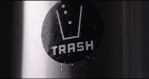 4 Pack Recycle and Trash Sticker Decals to Organize Your Trash - 4in Circle - for Garbage cans and Recycle Bins - Laminated Premium Vinyl Decal (Green, Small)