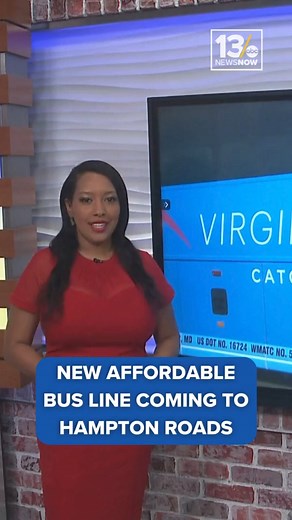 🚌A new Virginia Breeze bus line will connect various cities across Virginia, including some in the Hampton Roads region. Ticket pricing for the new route is yet to be determined. The Department of Rail and Public Transportation anticipates service starting in 2025. 🔗Tap the link in our bio for more about the new bus route. | 13News Now - WVEC