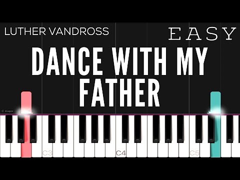 Luther Vandross - Dance With My Father | EASY Piano Tutorial