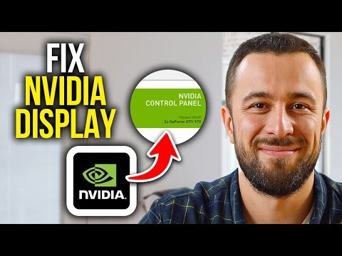 How To Fix NVIDIA Control Panel Display Settings Missing, Not Showing Up