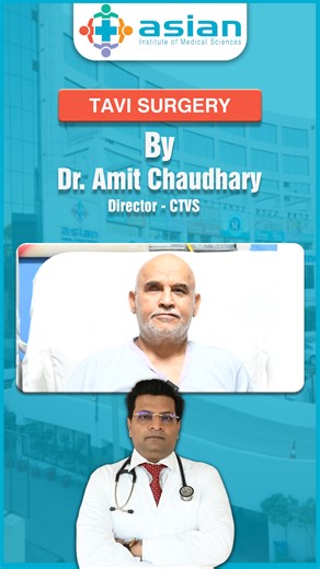 When conventional heart surgery was too risky, advanced medical expertise made the impossible possible. This video shares the inspiring recovery journey of Shaikh Khalaf Abdulbaqi from Iraq, who travelled to India with severe aortic stenosis, heart failure, kidney complications, and multiple comorbidities. Under the expert care of Dr. Amit Chaudhary Director – CTVS, Asian Institute of Medical Sciences, Faridabad, the patient underwent TAVI (Transcatheter Aortic Valve Implantation)—a minimally in