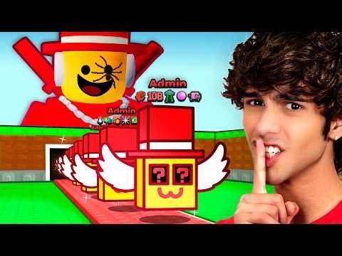 The Steal a Brainrot OWNER Gave Me 9,420,722 ADMIN LUCKY BLOCKS...