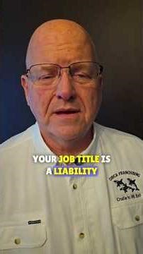 Your job title is a liability.