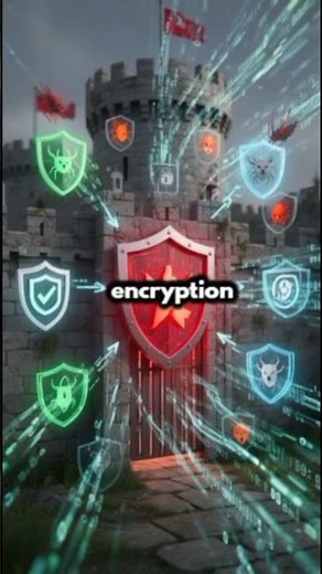 Defense in Depth Explained 🛡️ Security Layers That Protect You! #cyberawareness