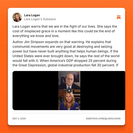 Lara Logan (@laralogan)