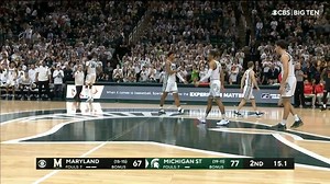 8.9K views · 194 reactions | Seeing Michigan State Men's Basketball players kiss the court on Senior Day 梁 | College Hoops on FOX | Facebook