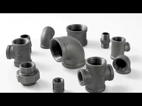 Precision Engineered Pipe Fittings: Close-Up View