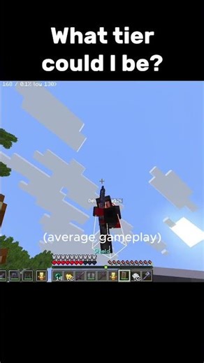 What tier could I be? #minecraft #mincraftpvp #gaming #pvp #question #shorts