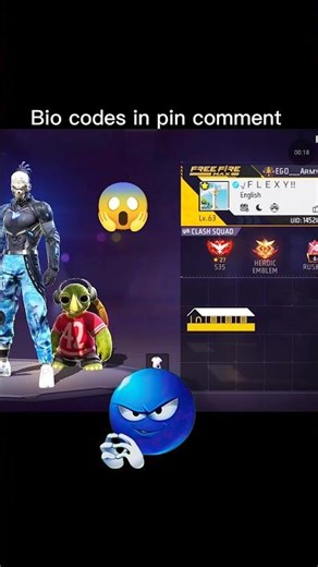 👑 VIP Style Free Fire Bio Codes 2026 💥 #freefire #ffshorts