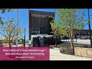 New METRONET Midland Station Walkthrough
