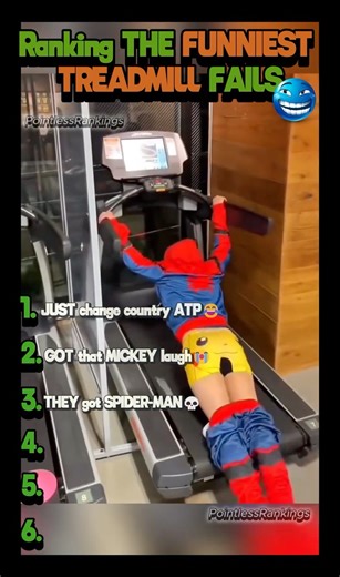RANKING THE WORST TREADMILL MOMENTS #fails #gym