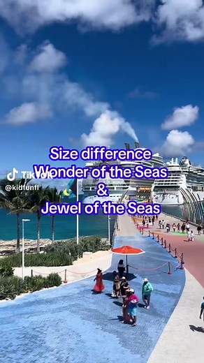 Exploring Size Differences in Royal Caribbean Cruises