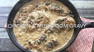 31K views · 196 reactions | I have always loved chicken cooked in cream of mushroom soup, so I made a homemade keto friendly/low carb version. I love the gravy that mushrooms make, but I just cannot eat them so I’ll be picking out every single one. This Chicken & Mushroom Gravy is so tender and flavorful! Recipe: https://goo.gl/EEb7F9 | Easy Keto/Low Carb Recipes | Facebook