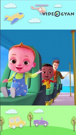 Wheels On The Bus Shorts Part 2 | Baby Ronnie Nursery Rhymes | #shorts #childrensongs