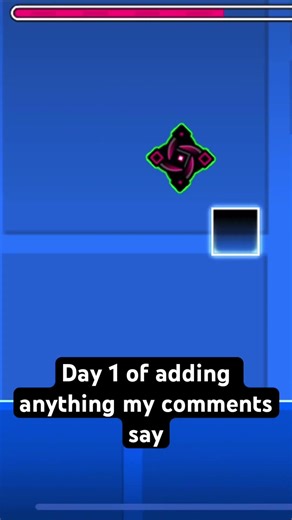 Day 1 #geometrydash #music #minecraft #yosho #gd #roblox #gaming #geogebra #ohanacraft #miicraft