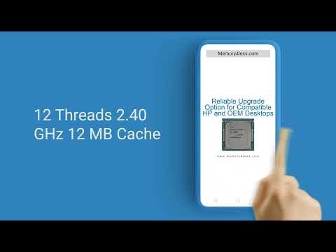 7KV89AV HP Intel Core i7-8700T 6 Core Socket H4 LGA-1151 Processor #7KV89AV