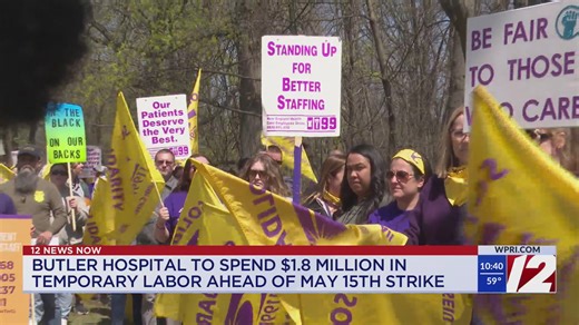 Butler Hospital to hire temporary workers as strike looms