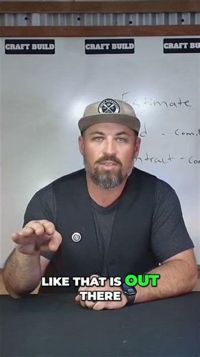 General Contractor Estimating is Different #short