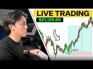 Live Day Trading Making $21,129 in a week (Simple Strategy)