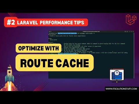 #2: Route Cache | Laravel Performance Tips 🚀