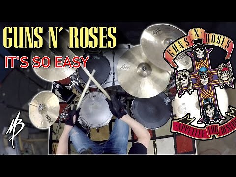 Guns N' Roses - It's So Easy - Drum Cover | MBDrums