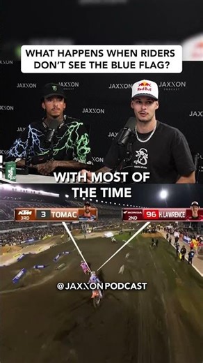 What Happens When Riders Don't See the Blue Flag