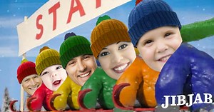 Send Christmas Greetings before you hit the finish line. | JibJab