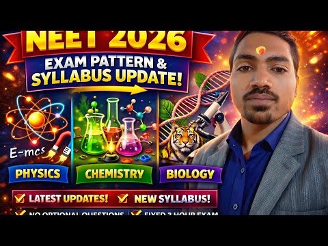 Neet2026 syllabus update ⁉️ and exam pattern ❌#neetupdate #neet #neetexam