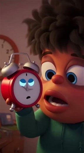 “The Talking Clock That Dreams! 😴🔋 | Funny 3D Cartoon Animation”