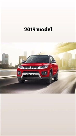 evolution of brezza all models ✨️ 2000 ~ 2025 #brezza #viral #2025 #youtube #trending #cars #shorts