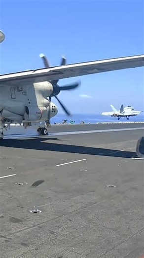 In one coordinated motion, the E-2C Hawkeye and F/A-18 Hornet are launched into action. The Hawkeye serves as the fleet’s airborne command center, managing radar and communications, while the Hornet stands ready to engage. Perfect synchronization is the essence of carrier operations. #CarrierLife #AviationLovers | Frontline Diary