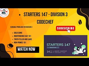 Solving Codechef Starters 147: Gold Coins, Independence Day, Non-primes & Truth Teller Solutions!